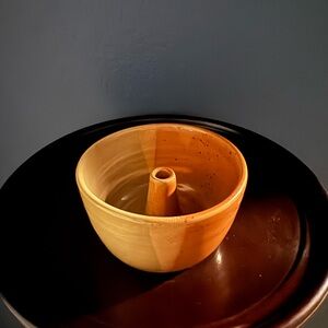 🍰 Vintage Portuguese Ceramic Ring Mold / Bundt Mold – Made in Portugal